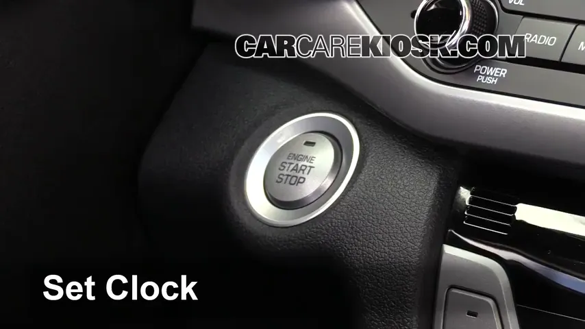 2017 Hyundai Elantra Limited 2.0L 4 Cyl. Clock
